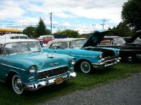 P1020054 Chevrolets 1955, 1957, 1957.�