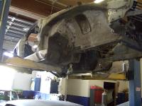 GEDC0374 Inner fender: undercoating removal & rust treatment